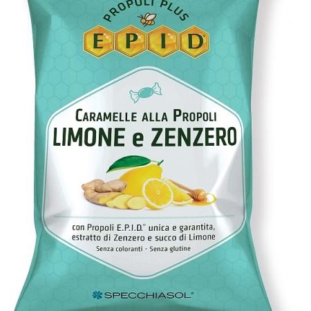 EPID Καραμέλες λαιμού τζίντζερ & λεμόνι 67gr